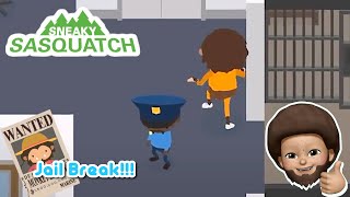 Sneaky Sasquatch Fun -  New Jail Break Method !!!   [Dinsun video]