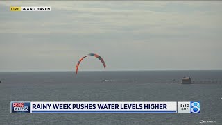 Lake Michigan rises again, will break another record