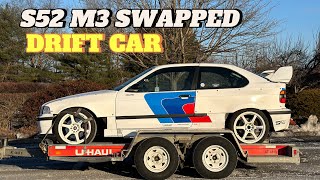 Picking Up My BMW S52 M-SWAPPED DRIFT CAR!