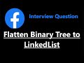 Flatten Binary Tree to Linked List - Leetcode 114 - Python