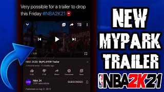 NBA 2K21 NEW MYPARK TRAILER COMING THIS WEEK! WHAT TIME DOES NBA 2K21 DEMO RELEASE! 2K RELEASE DATE!