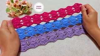 BASE LACINHOS, SUPER FÁCIL E ECONÔMICO PARA TAPETES OVAIS E RETÂNGULAR #janinefreitas #crochet