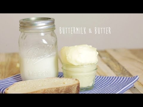 Homemade Cultured Butter & Buttermilk Homemade Cultured Butter & Buttermilk