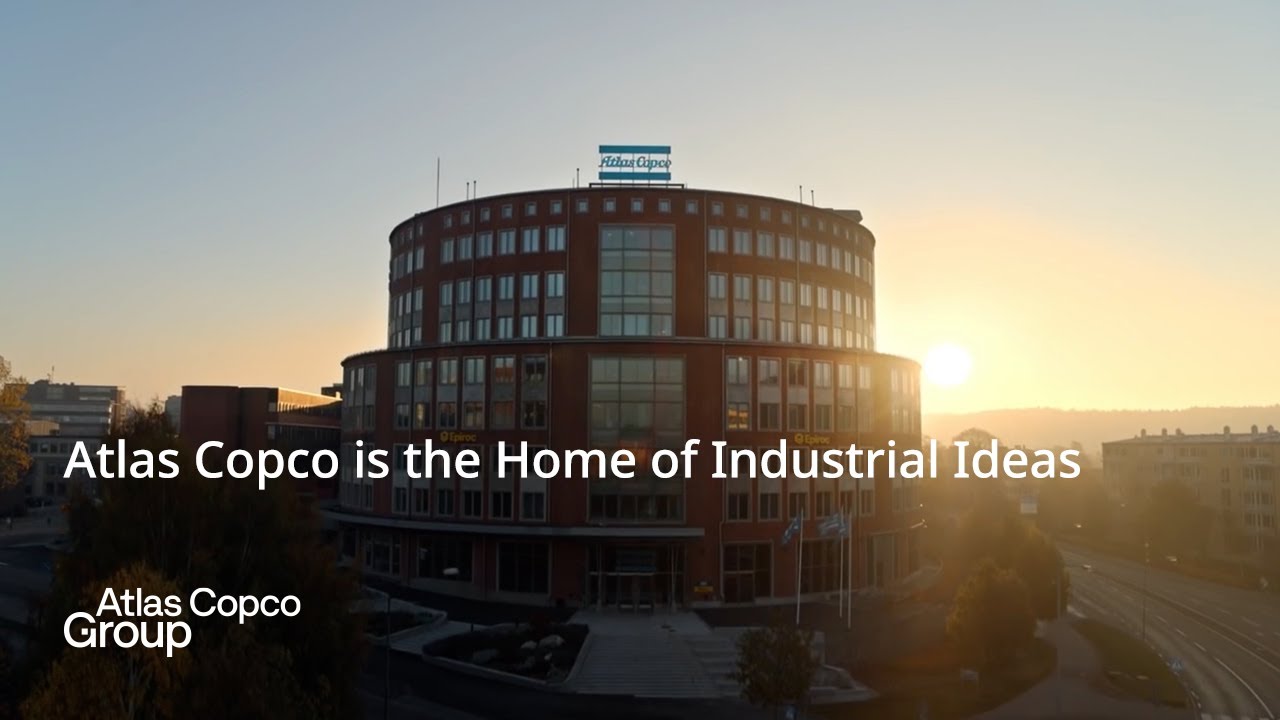 Atlas Copco Home Of Industrial Ideas Youtube