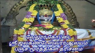 வேலூர் கோட்டை ஶ்ரீ ஜலகண்டேஸ்வரர் ஆலயம் 13/1/25 பஞ்சமூர்த்திகள் தரிசனம் 79 ஆம் நாள் / 9