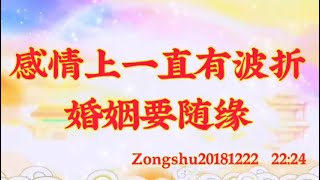 卢台长开示：感情上一直有波折；婚姻要随缘Zongshu20181222   22:24