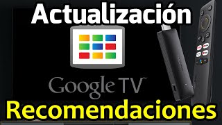 Cómo actualizar Google TV Realme 4k Stick Configuración Mejorar recomendaciones Acelerar sistema