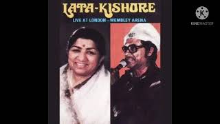Shayad Meri Shaadi Ka Khayal - Kishore Kumar & Lata Mangeshkar Live At London - Wembley Arena (1983)