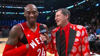 LeBron James Video Bombs Kobe Bryant During Interview with Craig Sager