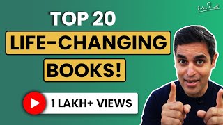 20 books you NEED to read | Book recommendations for personal growth | Ankur Warikoo Hindi