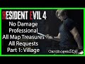 [Part 1, Village] Resident Evil 4 Remake (PC) - No Damage Professional, All  Treasures, All Requests