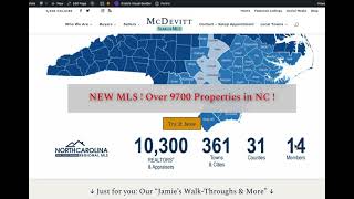 McDevitt Town & Country MLS Search Tutorial | Search for Real Estate in NC