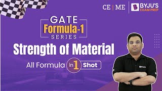 Strength of Material Formula | GATE Formula Revision | GATE Civil (CE) and Mechanical (ME) 2023 Exam