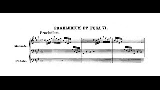 J. S. Bach: Präludium und Fuge A-Dur BWV 536