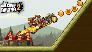Hill Climb Racing 2 - New Record With HOTROD in Forest Adventure
