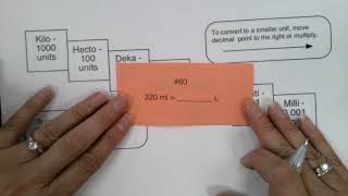 Metric Ladder Method Conversion