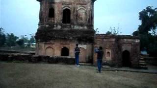 Ruins of Dimasa Kachari Palace of Khaspur, Cachar, Assam.