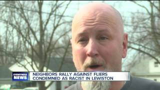 Lewiston village board condemns flyers