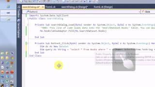 Creating Simple Database Application using VB.NET and SQL Server Part - 2