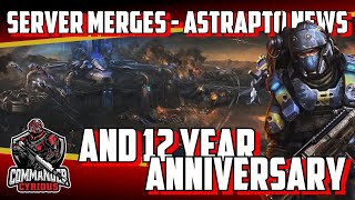 Server Merges, Astrapto Capital trying to license the IP, and Planetside's 12 year anniversary!