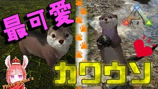 #127 カワウソ。かわいい。【ARK】