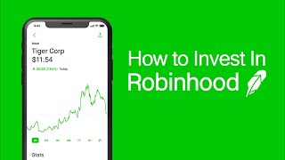 How to Invest in Robinhood Beginner App Tutorial