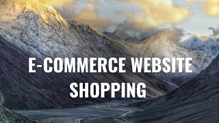 E-COMMERCE WEBSITE USING HTML CSS JAVASCRIPT.#INTERNSHIP #webdevelopment #internpe #javascript
