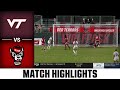 Virginia Tech vs. NC State Match Highlights | 2024 ACC Women's Soccer