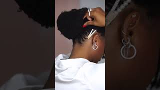 The Perfect Bun On Locs😍 #kendrakenshay #locbun