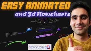 Create Animated & 3D Flowcharts quick and easy with this tool, flowyBoard.com