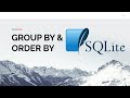 GROUP BY & ORDER BY with SQLite