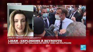 Explosions à Beyrouth : \