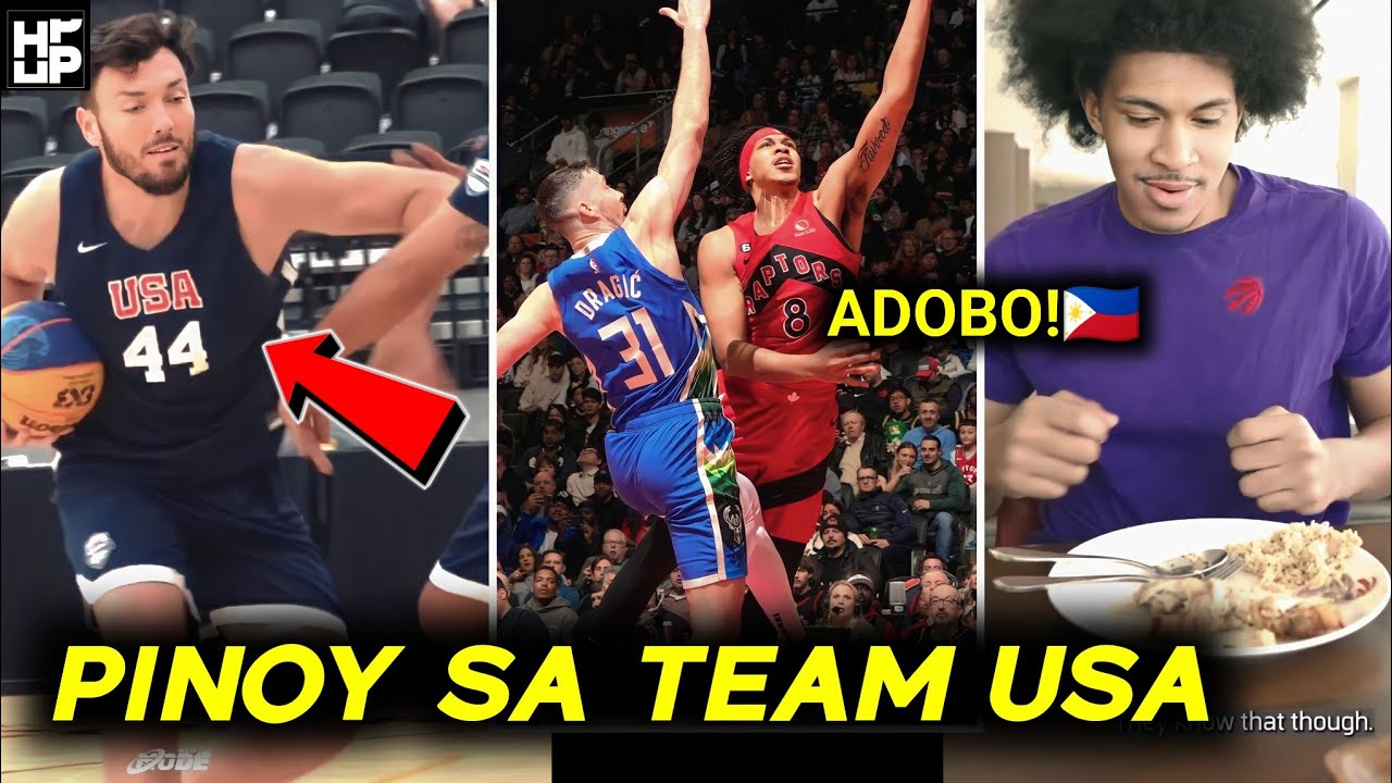 PBA Draftee Maglalaro Na Sa TEAM USA! At NBA Player Ng Toronto Raptors ...