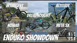 Top Enduro Bikes of 2024 | Enduro Showdown Dreadnought v. Nomad v. Altitude v. Meta SX v. Insurgent