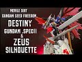 【ガンプラ改造&全塗装】HGデスティニーガンダムspecⅡ&ゼウスシルエット機動戦士ガンダムSEED FREEDOM