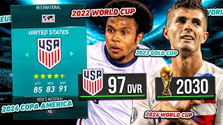 I *TAKEOVER* As USA Manager for 10 YEARS... (WINNING WORLD CUP? 🇺🇸)