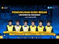 PENGUKUHAN GURU BESAR UNIVERSITAS MATARAM AGUSTUS 2024