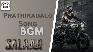 Prathikadalo Song BGM | Prabhas | Prashanth |  Ravi Basrur [Bass Boosted] #thallapakavinaybgm
