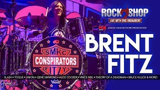 Rock Shop LIVE With The King Of Rhythm Brent Fitz