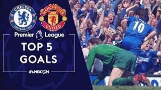 Top 5 Premier League goals: Chelsea v. Man United | NBC Sports