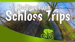 Schloss Trips \u0026  Nirmer Lädchen in Geilenkirchen eine Fahrradtour im Winter bei –1 Grad 🌡️