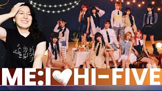 ME:I (ミーアイ) ⊹ 'Hi-Five' Official MV🌂Reaction リアクション (ENG/JPN SUBS)