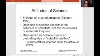 Applied Behavior Analysis (Cooper summary slides - Chapter 1 (part 1) until generality)