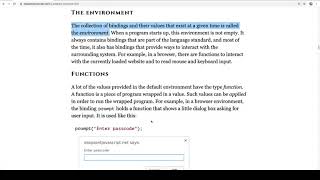 Eloquent JavaScript Read-Along - Program Structure - 004 - The Environment