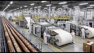 Inside the Factory: From Tree to Tissue – The Shocking Process Revealed! #InsideTheFactory