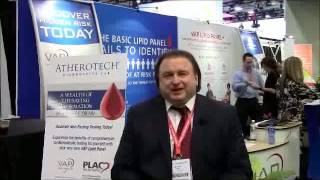 Peter Toth, M.D., at AHA 2013 | Atherotech Diagnostics Lab and VAP Lipid Panel