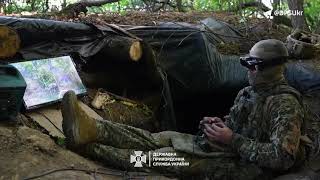 Kharkiv - XX.06.2024. Ukrainian Border Guards Knocked Out A Russian Howitzer In The Border Area.