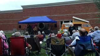 Nicholas James Trio at Otsego District Library - Lyrics on the Lawn 8.25.22