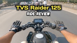 TVS Raider 125 Ride Review | Best 125cc Mileage Bike | On Road Price