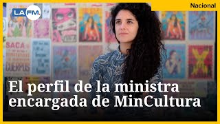 ¿Quién es la ministra encargada de Cultura?